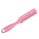 Random Color Professional Thinning Double Sides Hair Razor Comb Hairdressing