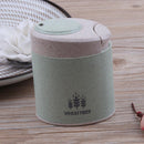 Wheat Straw Handpress Car Toothpick Box Household Toothpick Container Bottle