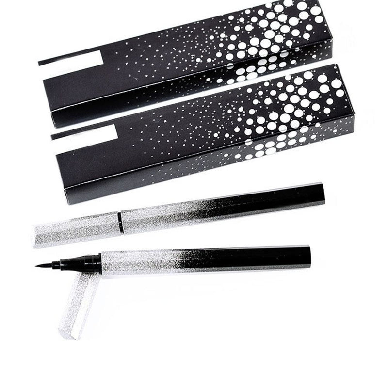 Waterproof Soft Brush Head Black Eyeliner 5D Smooth Liquid Eyeliner Pencil