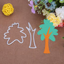 2pcs DIY Tree Cutting Dies Scrapbooking/Photo Album Embossing Metal Stencil