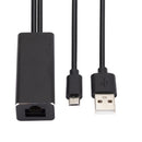 Micro USB to RJ45 Converter for Chromecast/TV Stick 100Mbps Ethernet Adapter Kit