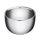 Double Layer Soap Cup Heat Insulation Smooth Shaving Mug Bowl (120ML) Newly