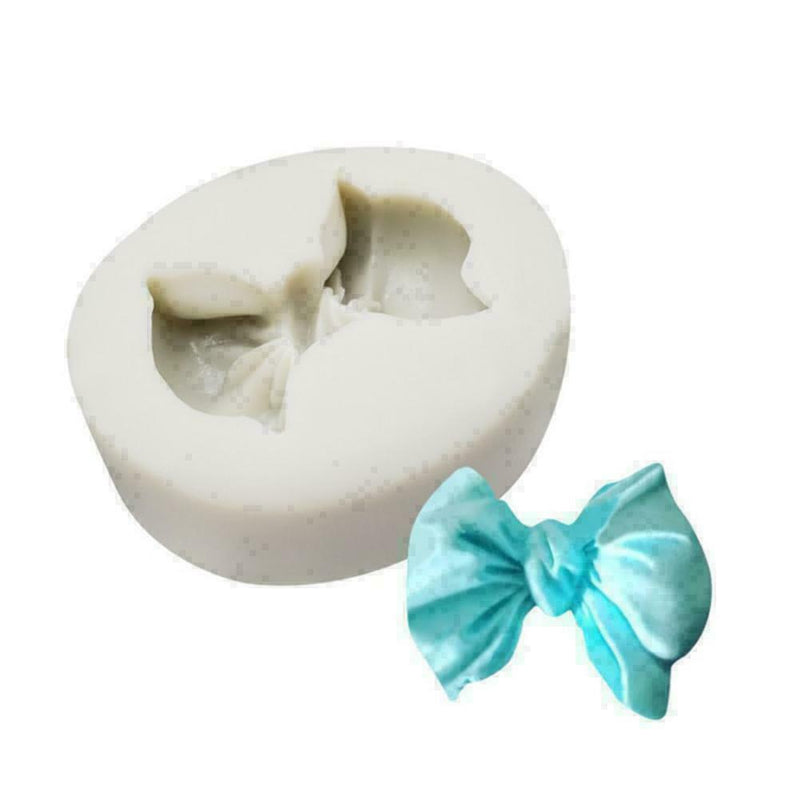 Bowknot Silicone Mold Cupcake Border Molds Fondant Cake T7R9 E7T1 Decor DIY U2L7