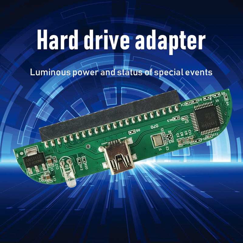 2.5 inch USB 2.0 to IDE Hard Disk HDD Converter Board Module with Data Cable