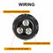 12V/24V 50A Car Engine Start Push Button Keyless Start Button Ignition Starter