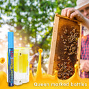 #A 8 Colors Queen King Marker Pen Bee Catcher Bottle Bee Marking Tools Equipment