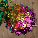 2X Large Multi Colour Christmas Foil Ceiling Garland Hanging Xmas Decorati hot.