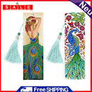 2pcs Leather Bookmark Special Shape Diamond Painting Page-marker for Book Gift