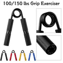 Body Building Hand Grip Strength Power Grips Muscle Training Wrist Forearm
