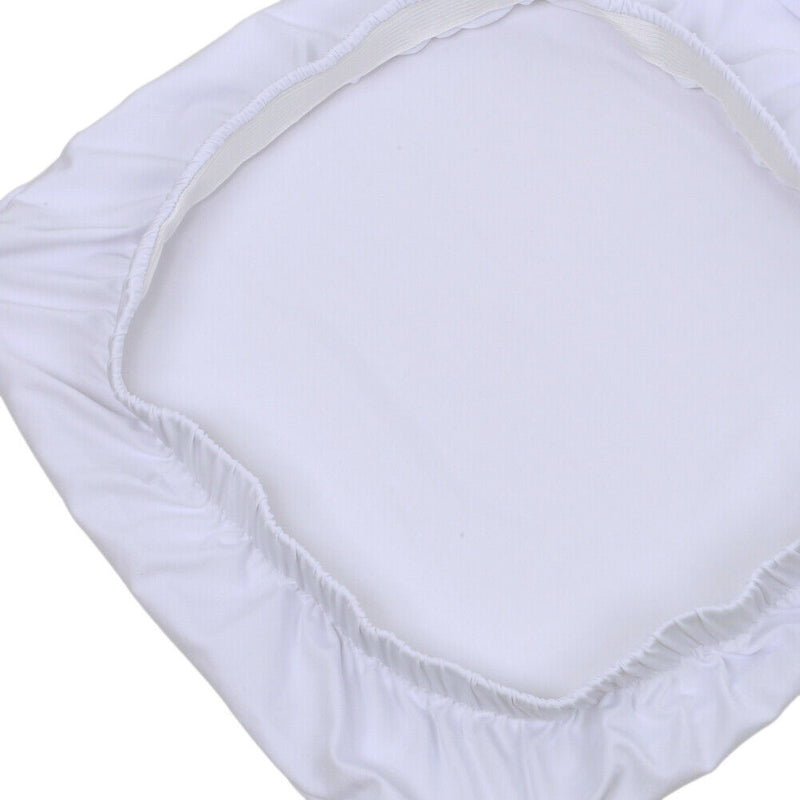 Pure Elastic Chair Covering,Hotel And Office Conjoined Covering White