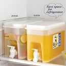 Decanter Water Container Lemonade Jug Ice Bottle Cold Kettle Water Jug With Tap