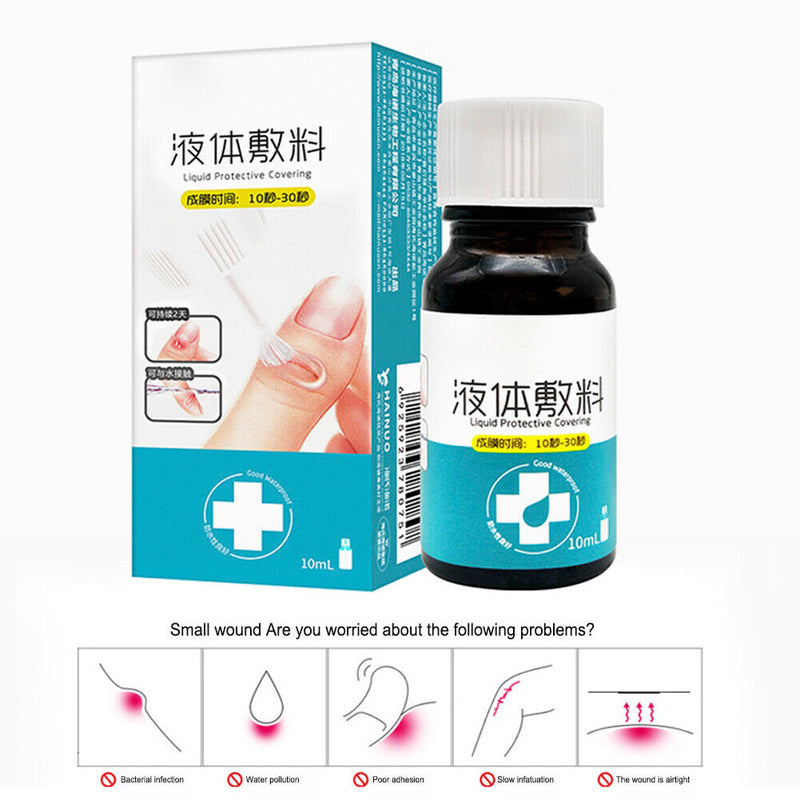 Liquid Cut Healing Gel Dressing Waterproof Liquid Bandage Splatter for erw