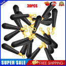 30pcs Fishing Floats Copper Rubber Bobber Fishing Float Rotation Buoy (L)