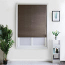 Self-Adhesive Pleated Blinds Half Blackout Window Curtain for Living Room Coffee