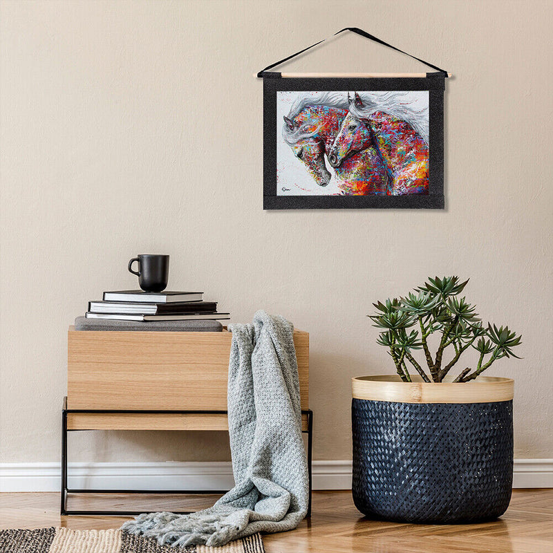 DIY Diamond Painting Wall Hanging Decor Poster Photo Frame Accessory (43cm)