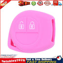 Silicone 2 Button Remote Key Case Fob Protect Cover for Suzuki SX4 (Pink) Newly