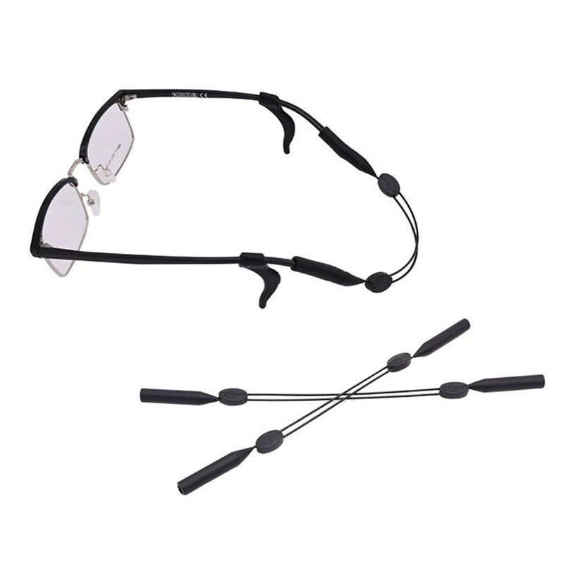 Adjustable Glasses Strap Non-Slip Eyeglass Strap Comes with Ear Hook 3 Piec