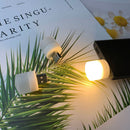 LED Night Light USB Bedside Baby Bedroom Mobile Power Table Lamp (Warm) Newly