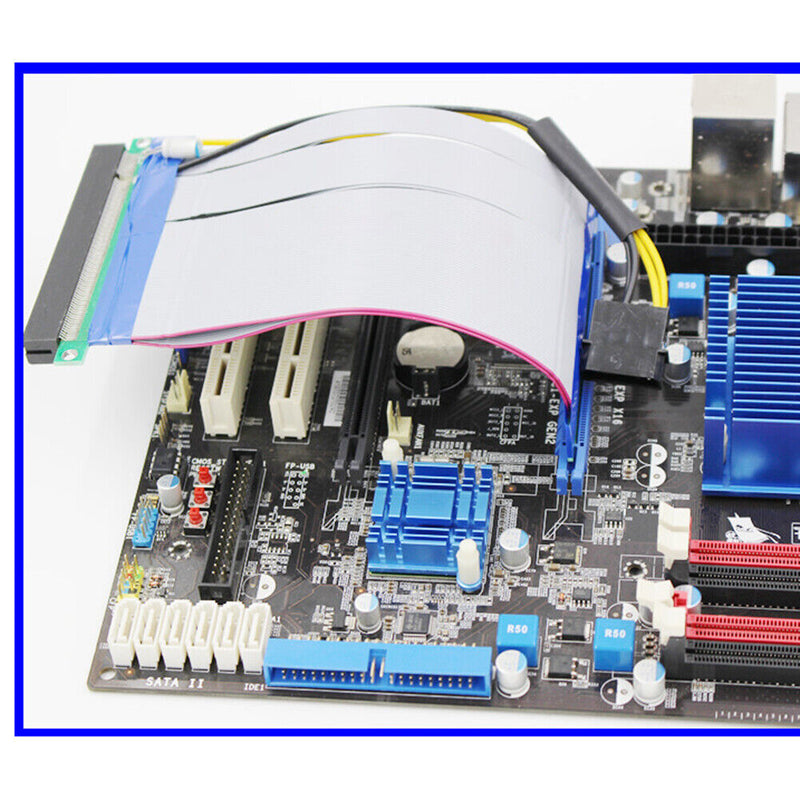 PCIe 16X PCI Express PCI-E 16X to 16X Riser Card Adapter Extension Cable