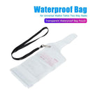 Transparent Portable Two Way Radio Walkie Talkie Waterproof Bag Pouch Cover