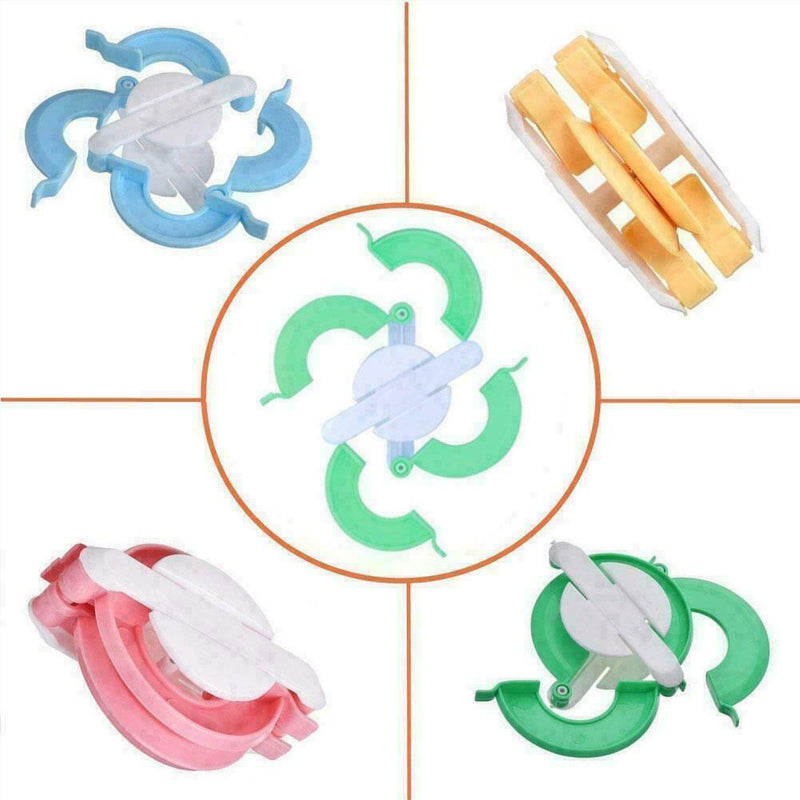 4 Size /Set Pom-Pom Pom Maker Fluff Balleaver Needle DIY Hot F5X3 Tool F0T4