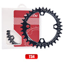 94+96BCD MTB Bicycle Crank Round Chainring Chain Wheel Crankset Plate (34T)