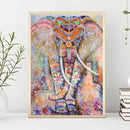 Home Decor Cross Stitch DIY Ethnic Elephant Diamond Painting Embroidery Mosaic