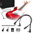 Guitar Effect Pedal Daisy-Chaining Cable Power Supply for 9V DC Adapter Plug