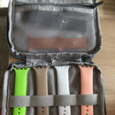 4 Grid Smart Watch Strap Storage Bag Travel Watchband Charging Cable Organizer