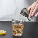 20/40ml Stainless Steel Wine Measuring Cup Double Head Cool Drink Mixer for Bar
