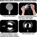 10Pcs Transparent Bobo Bubble Balloon Clear Inflatable Air Wedding Helium G0W1