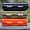 Outdoor Waterproof Sealed Case Dustproof EDC Tools Storage Box (Orange) Newly