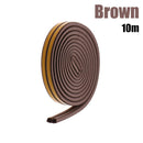 Weather Strips Soundproof Seal Strip Window Door Draught Excluder Foam