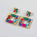 Fairy Square Pendants Earrings Jewelry Accessories Alloy Pendant Luxury Jewelry