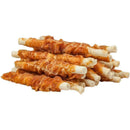Chicken Wrapped Jerky Beef Twists - snacks, chews, rawhide treats, G2V6