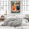 3 Fashion Sisters Hand Painted Picture DIY Kit Oil Paint By Numbers Set No Frame