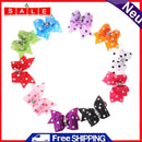 10Pcs/Lot Mixed Tape Pet Hair Bow Handmade Dogs Care Bow Hair Accessories