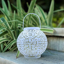 Creative Hollow Ball Solar LED Lantern Light Garden Yard Pathway Lighting Lamp