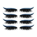 Eyelashes 2 In 1 Eyeliner Eyelashes Set Reusable Eyeliner and False Eyelashes