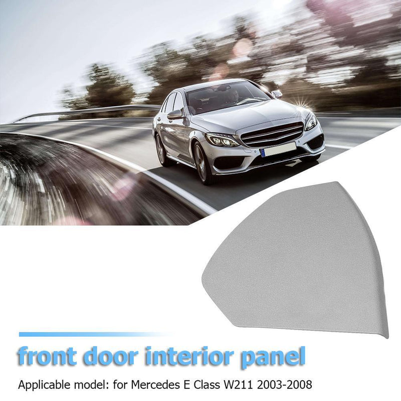 Car Left Front Door Cover Trim Shell for Benz E Class W211 03-08 (Grey)