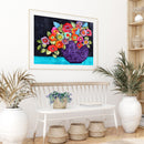 40x50cm Frameless DIY Oil Paint By Numbers Picture Home Living Room Decor Vase