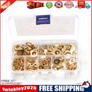 M3/M4/M5/M6/M8/M10 Copper Terminals Ring Lugs Wire Crimp Connector (150pcs)