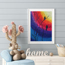 Bird Mosaic Diamond Painting Drawing Full Round Crystal Drill DIY Art Handc