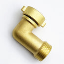 Hose Adapter Garden Hose Elbow Connector 90 Degree Brass Hose Joint Elbow