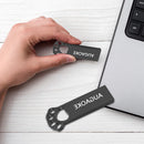 AUGAOKE Zinc Alloy USB Flash Drive U Disk High Speed USB2.0 Memory Mini Pendrive