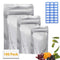 Mylar Bags - 100 Pcs Stand-Up Heat & Re-Sealable Bag for Packaging Products
