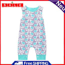 Summer Cute Sheep Baby Rompers Sleeveless Boy Breathable Jumpsuit (3-6M)