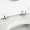 Chrome Replacement Hinge Toilet Seat Hinges Fittings Screws Toilet Linker