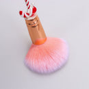 Ornaments Christmas gift Makeup Brushes Metal Handle Santa Claus Pattern