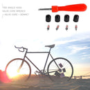 4 Valve Cores+4 Valve Caps+1 Valve Stem Screwdriver Tire Repair Tools Kit Newly